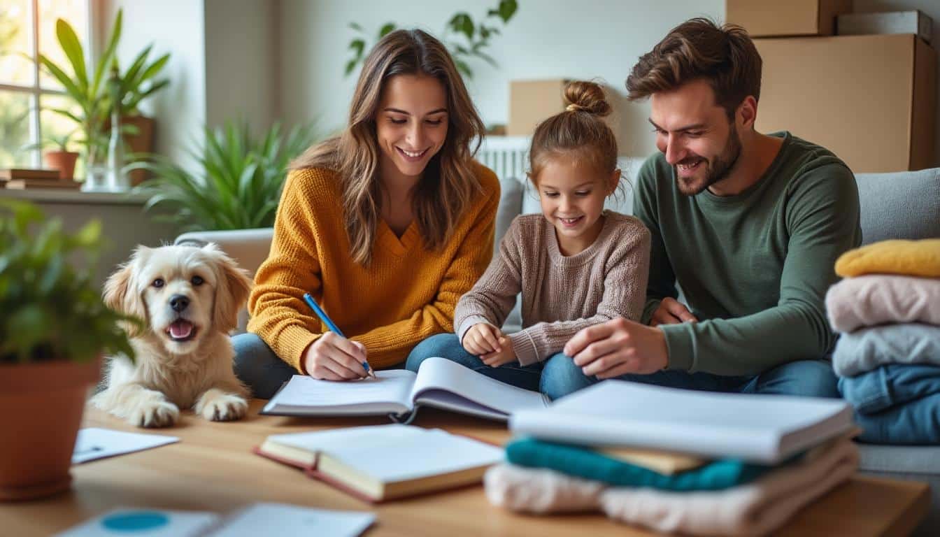 Illustration: Bien préparer son déménagement pour s’organiser sans stress