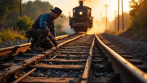 L’invention du chemin de fer : histoire et innovations majeures