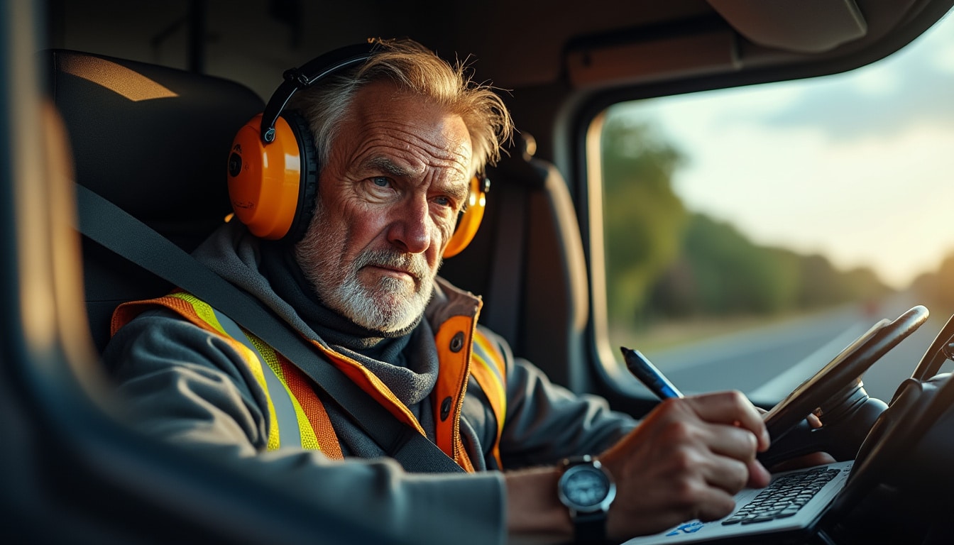Simulation de la retraite du chauffeur routier : estimez vos droits