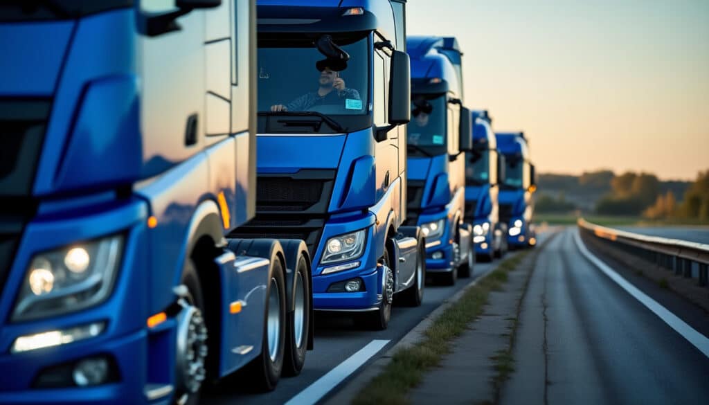 Les camions bleus : usages, réglementation et innovations clés