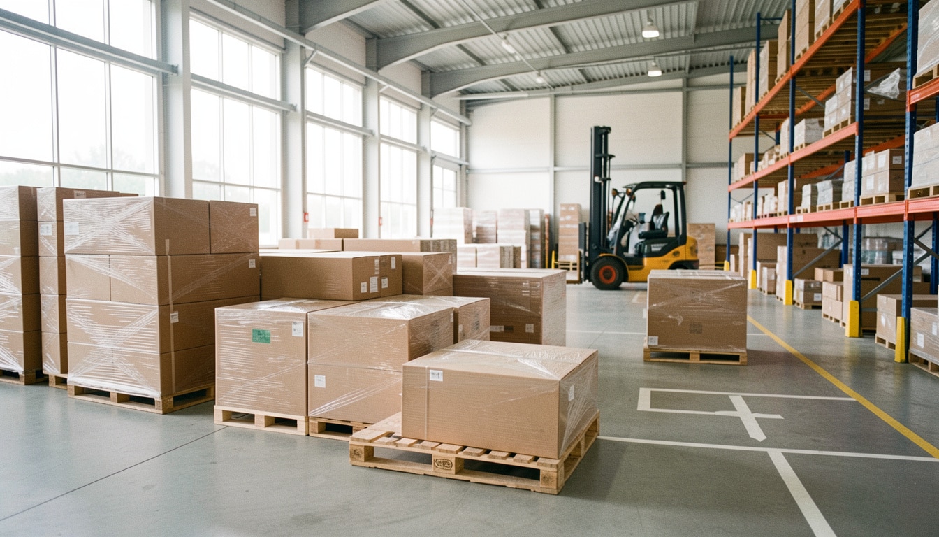 La palette en logistique : formats, usages et choix