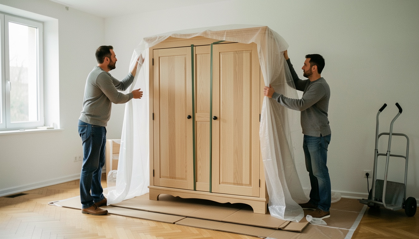 Comment déménager une armoire sans l’abîmer
