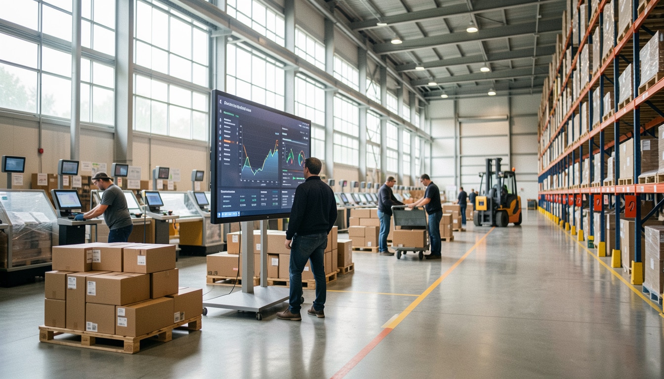 Pilotage des flux logistiques : rôle, méthodes et KPI
