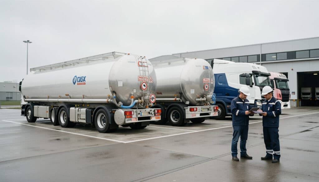 Transport en citerne : comment comparer les solutions