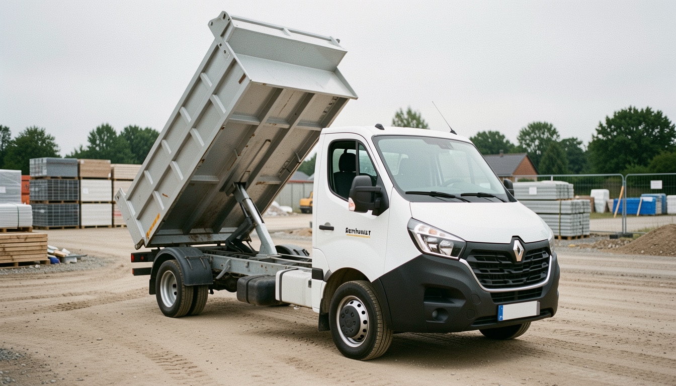Camionnette benne Renault : bien choisir son modèle